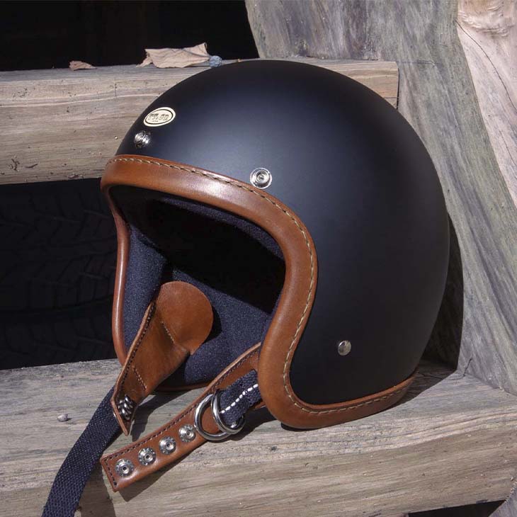 DOT SUPER MAGNUM LEATHER RIM SHOT BROWN LEATHER BLACK