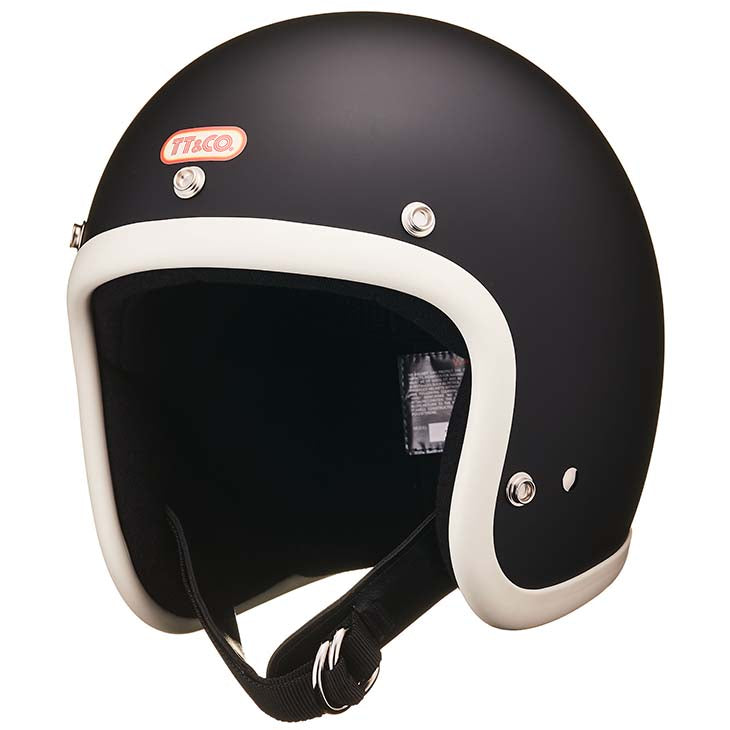 SUPER MAGNUM XXL SIZE IVORY RUBBER TRIM MATT BLACK