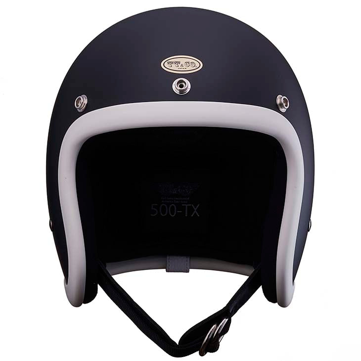 500-TX IVORY RUBBER TRIM MATT BLACK