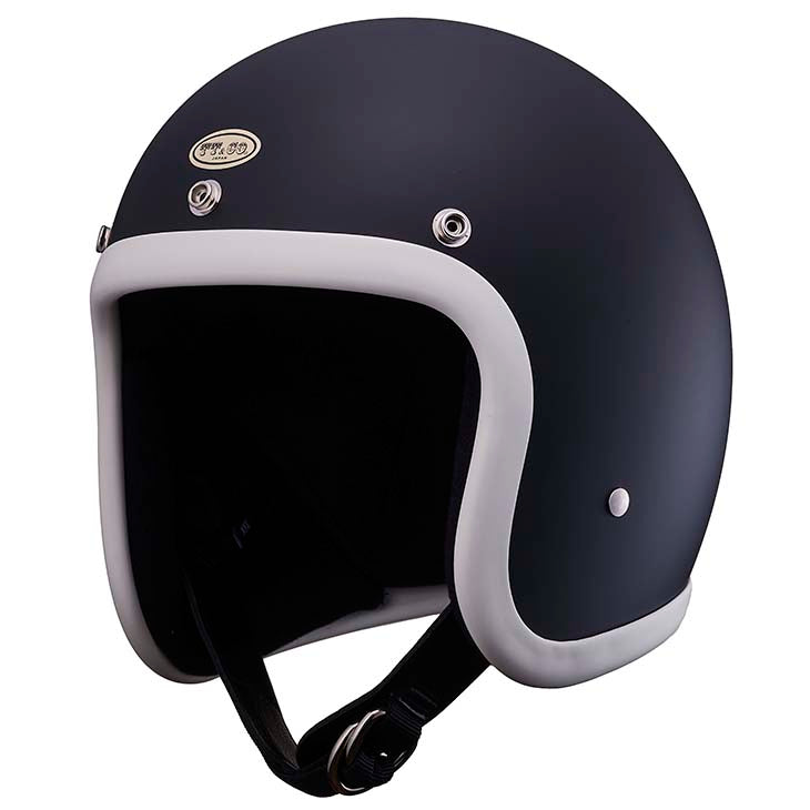 500-TX IVORY RUBBER TRIM MATT BLACK