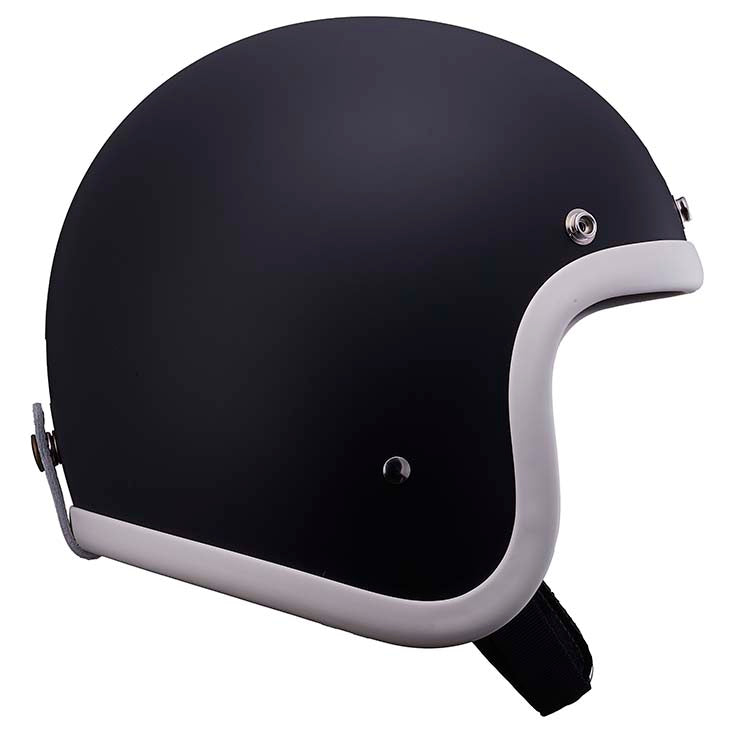 500-TX IVORY RUBBER TRIM MATT BLACK