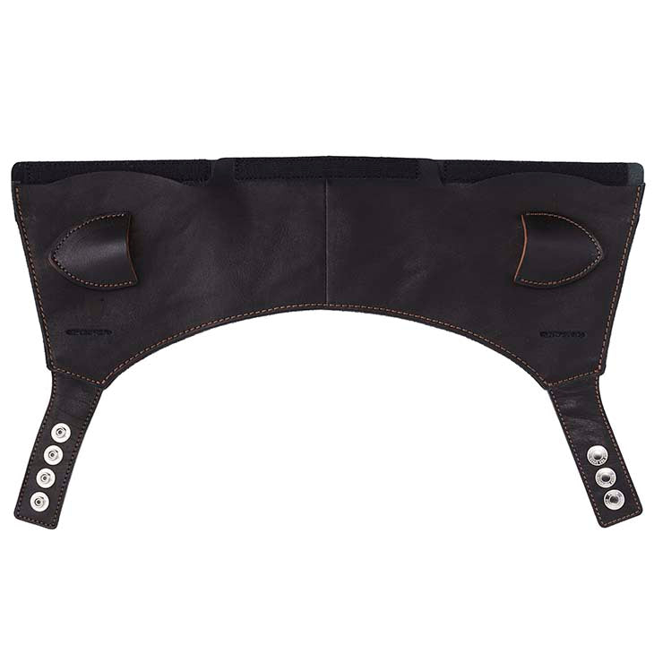 EAR MUFF GENUINE LEATHER BLACK