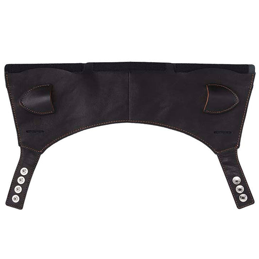 EAR MUFF GENUINE LEATHER BLACK