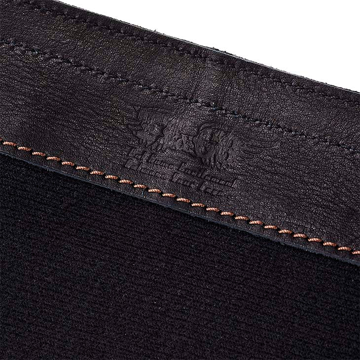 EAR MUFF GENUINE LEATHER BLACK
