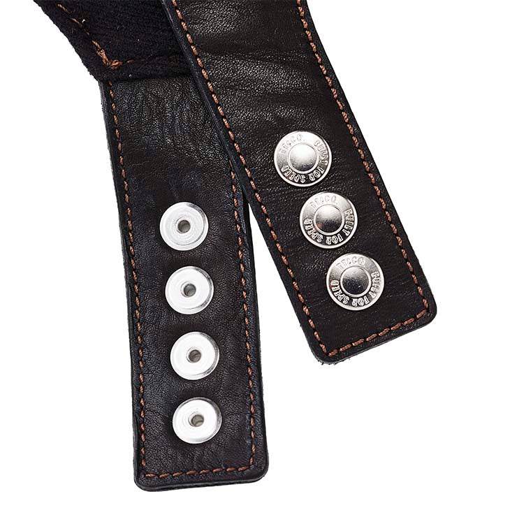 EAR MUFF GENUINE LEATHER BLACK