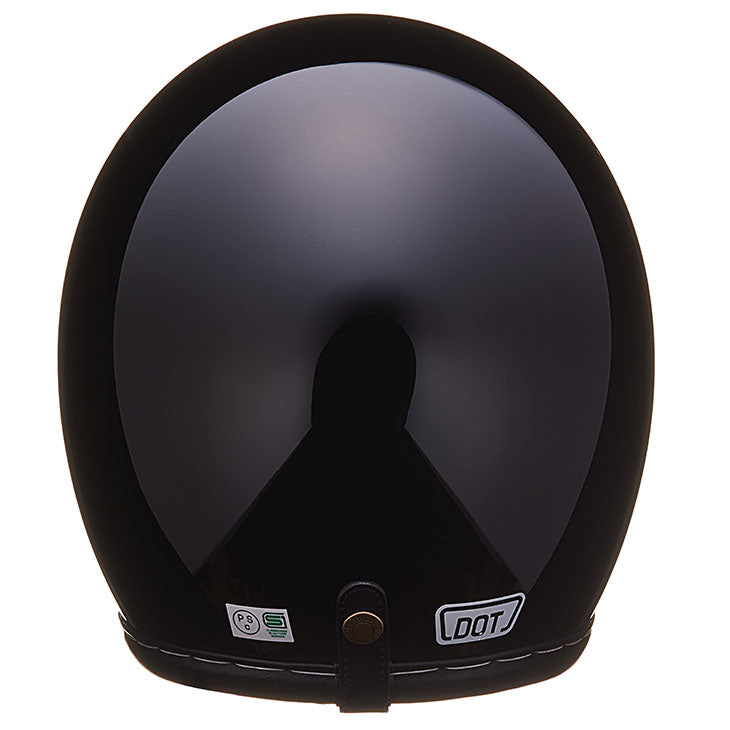DOT SUPER MAGNUM GENUINE LEATHER TRIM BLACK LEATHER BLACK