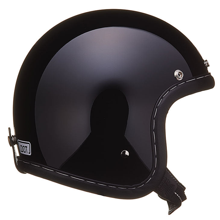 DOT SUPER MAGNUM GENUINE LEATHER TRIM BLACK LEATHER BLACK