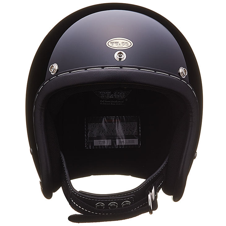 DOT SUPER MAGNUM GENUINE LEATHER TRIM BLACK LEATHER BLACK