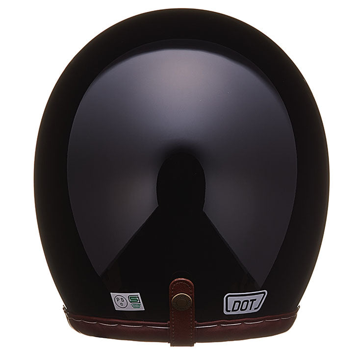 DOT SUPER MAGNUM GENUINE LEATHER TRIM BROWN LEATHER BLACK