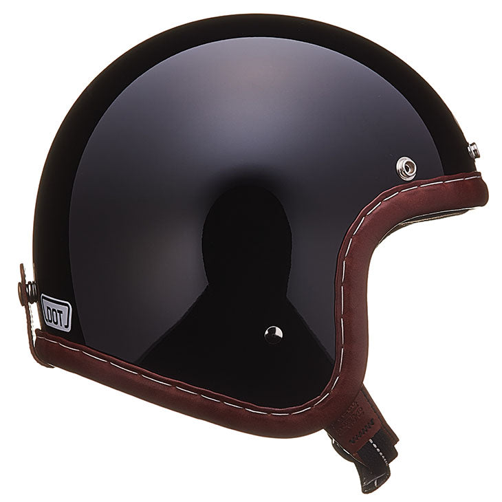 DOT SUPER MAGNUM GENUINE LEATHER TRIM BROWN LEATHER BLACK