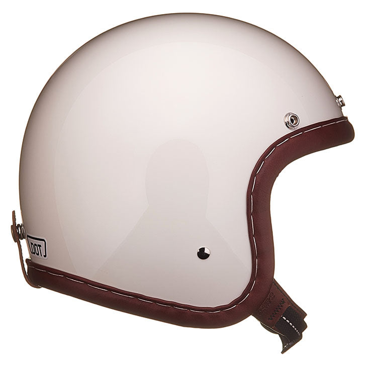 DOT SUPER MAGNUM GENUINE LEATHER TRIM BROWN LEATHER IVORY