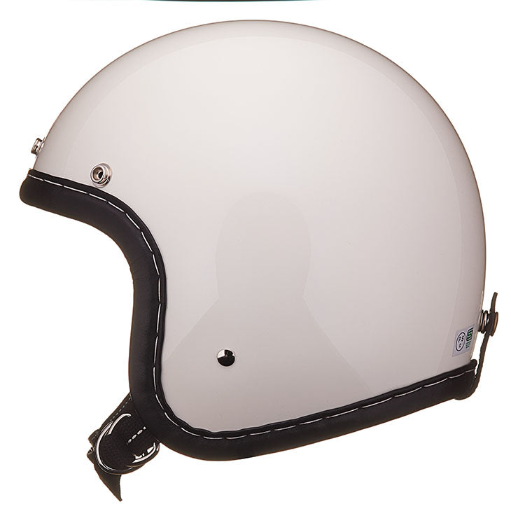 DOT SUPER MAGNUM GENUINE LEATHER TRIM BLACK LEATHER IVORY