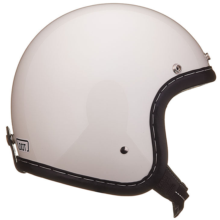 DOT SUPER MAGNUM GENUINE LEATHER TRIM BLACK LEATHER IVORY