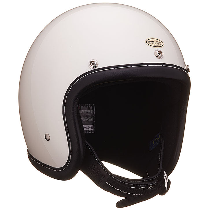 DOT SUPER MAGNUM GENUINE LEATHER TRIM BLACK LEATHER IVORY