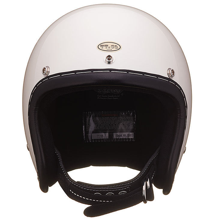 DOT SUPER MAGNUM GENUINE LEATHER TRIM BLACK LEATHER IVORY