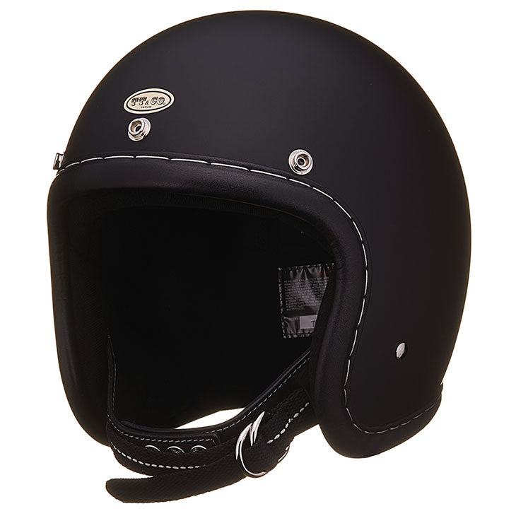 DOT SUPER MAGNUM GENUINE LEATHER TRIM BLACK LEATHER MATT BLACK