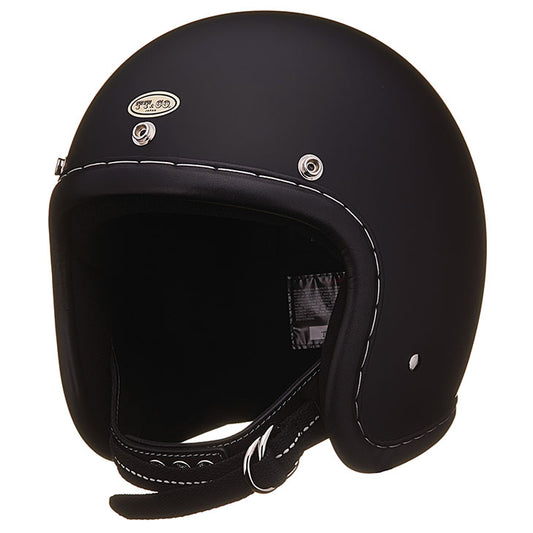 DOT SUPER MAGNUM GENUINE LEATHER TRIM BLACK LEATHER MATT BLACK