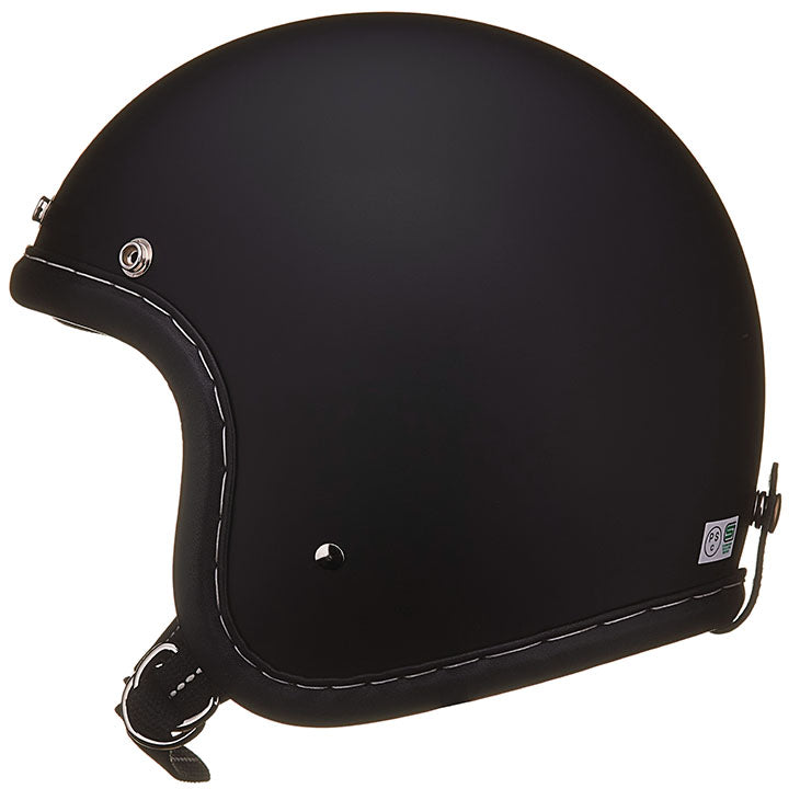 DOT SUPER MAGNUM GENUINE LEATHER TRIM BLACK LEATHER MATT BLACK