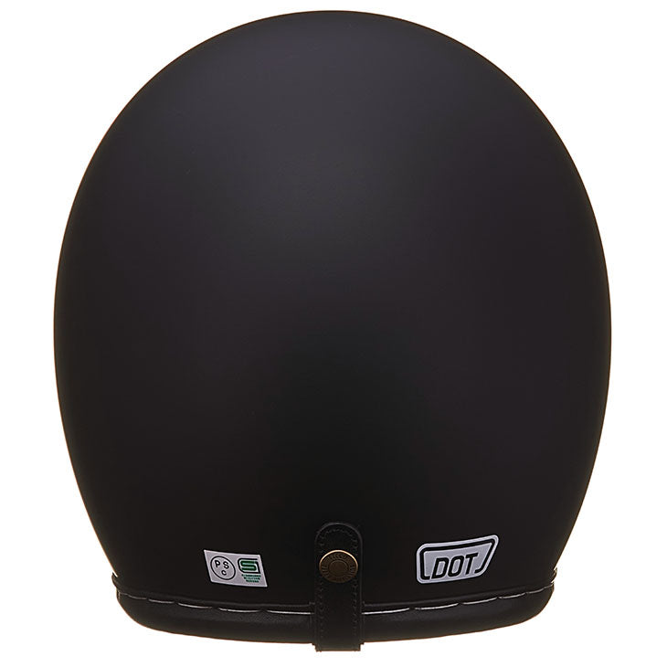 DOT SUPER MAGNUM GENUINE LEATHER TRIM BLACK LEATHER MATT BLACK