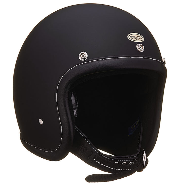 DOT SUPER MAGNUM GENUINE LEATHER TRIM BLACK LEATHER MATT BLACK