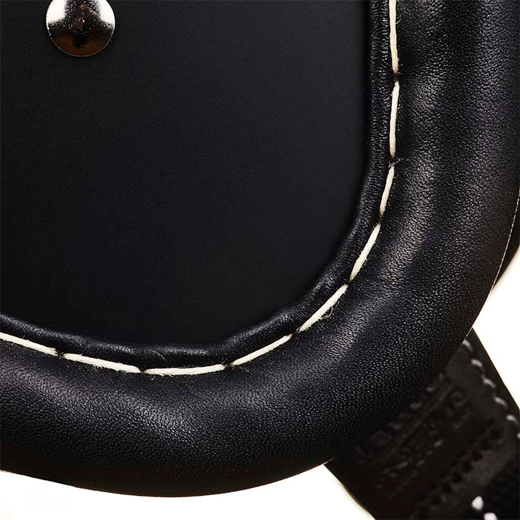 500-TX VINTAGE LEATHER TRIM BLACK LEATHER MATT BLACK