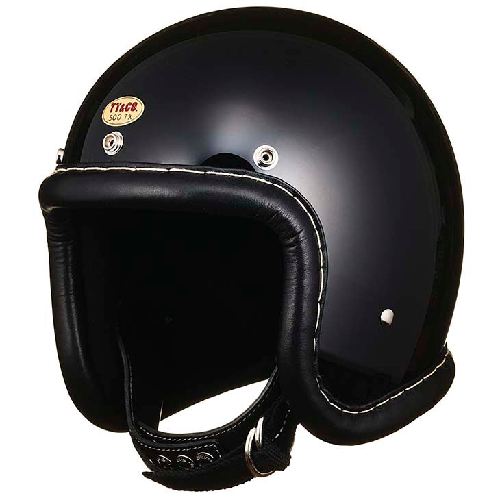 500-TX VINTAGE LEATHER TRIM Black LEATHER Black S/M