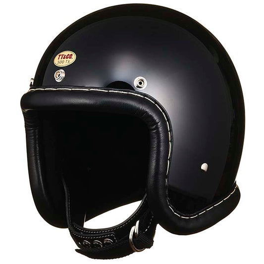 500-TX VINTAGE LEATHER TRIM BLACK LEATHER BLACK