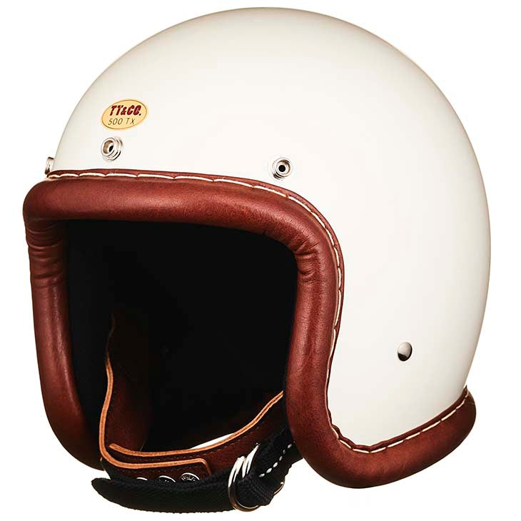 500-TX VINTAGE LEATHER TRIM BROWN LEATHER IVORY