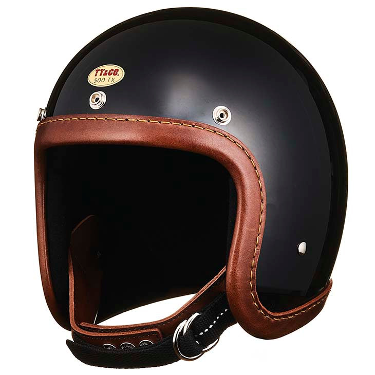 500-TX LEATHER RIM SHOT BROWN LEATHER BLACK