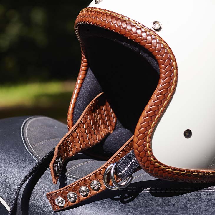 SUPER MAGNUM XXL LEATHER RIM SHOT BASKET BROWN LEATHER BLACK
