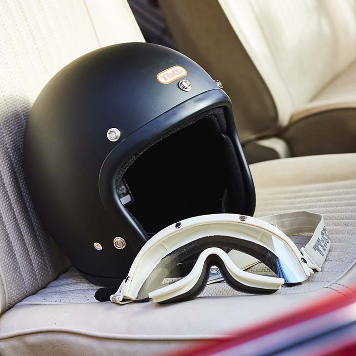 TT GOGGLES MODEL A IVORY