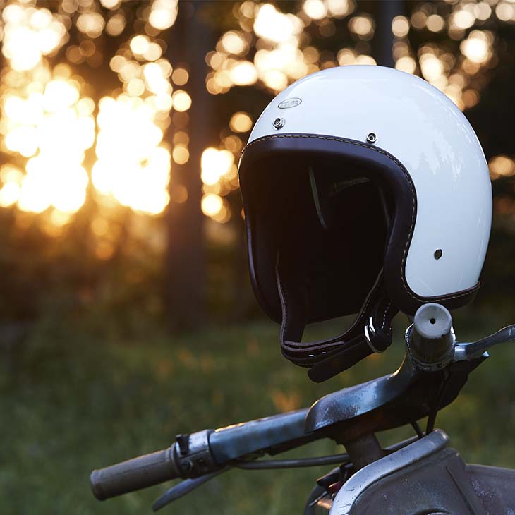 SUPER MAGNUM XXL 皮革边缘射击黑色皮革象牙色