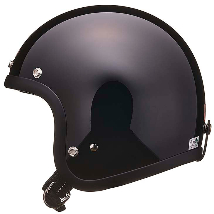 DOT SUPER MAGNUM DOUBLE STRAP BLACK LEATHER BLACK