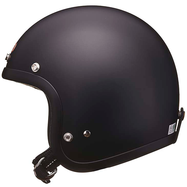 DOT SUPER MAGNUM DOUBLE STRAP BLACK LEATHER MATT BLACK