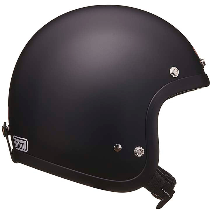 SUPER MAGNUM XXL SIZE DOUBLE STRAP BLACK LEATHER MATTBLACK