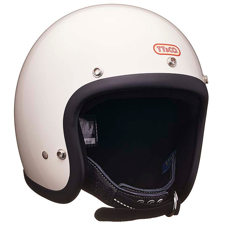 SUPER MAGNUM XXL SIZE DOUBLE STRAP BLACK LEATHER IVORY
