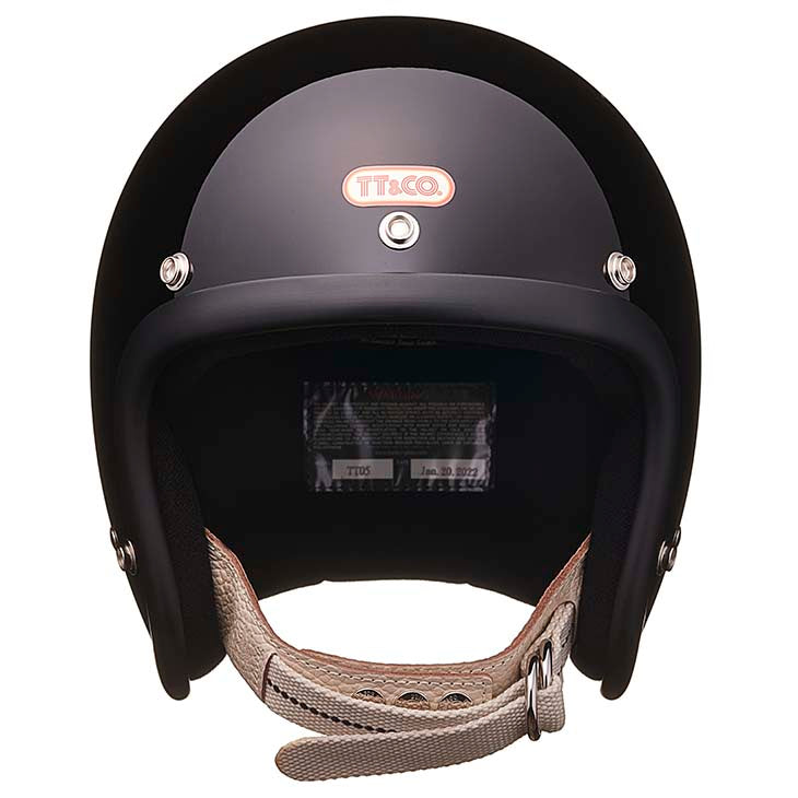 SUPER MAGNUM XXL SIZE DOUBLE STRAP IVORY LEATHER BLACK