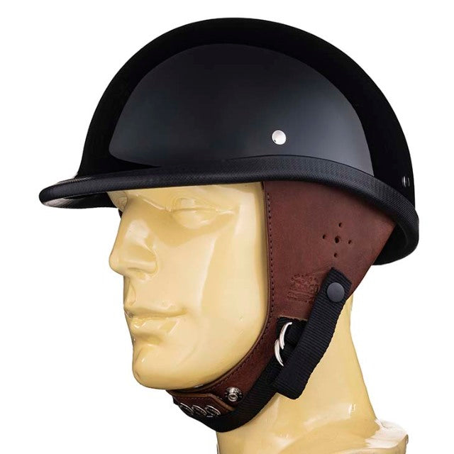 EAR COVERS GENUINE LEATHER BROWN