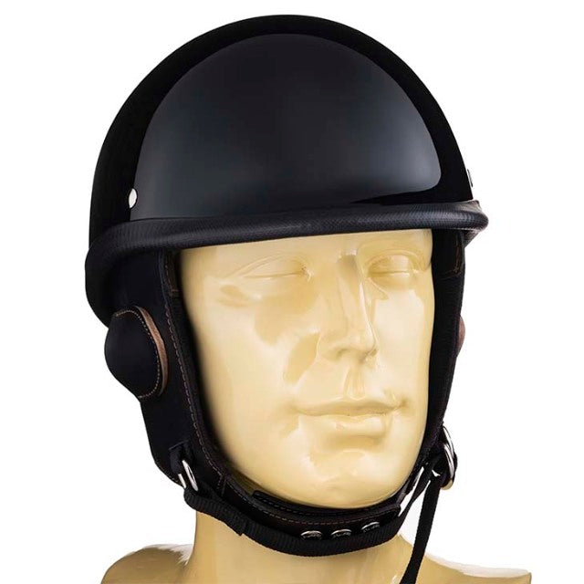 EAR MUFF GENUINE LEATHER BLACK