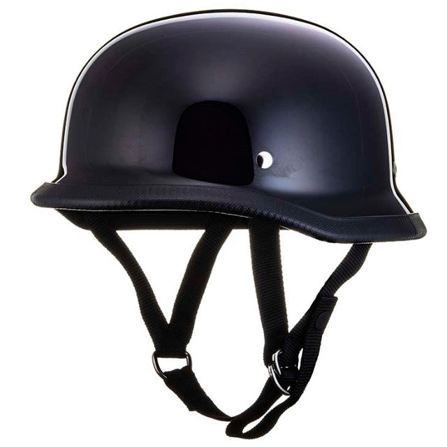 eu to us customs motorcycle helmet USA GERMAN BLACK