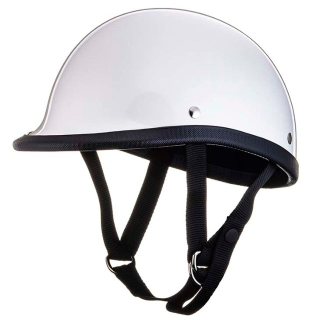 USA JOCKEY IVORY HALF HELMET MOTORCYCLE HELMET NOVELTY – TT