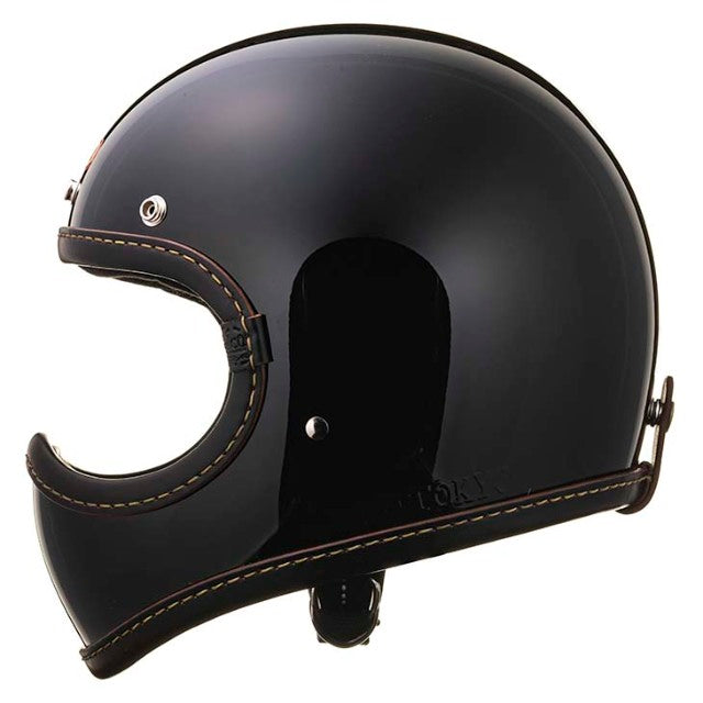 DOT TOECUTTER LEATHER RIM SHOT BLACK LEATHER BLACK