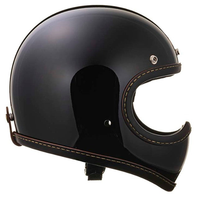 DOT TOECUTTER LEATHER RIM SHOT BLACK LEATHER BLACK