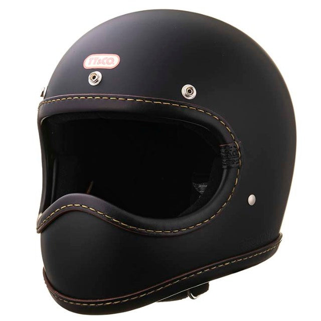 DOT TOECUTTER LEATHER RIM SHOT BLACK LEATHER MATTBLACK