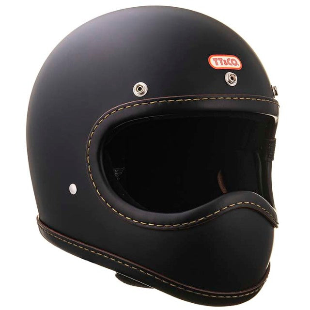 DOT TOECUTTER LEATHER RIM SHOT BLACK LEATHER MATTBLACK
