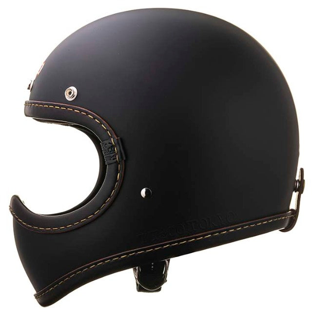 DOT TOECUTTER LEATHER RIM SHOT BLACK LEATHER MATTBLACK