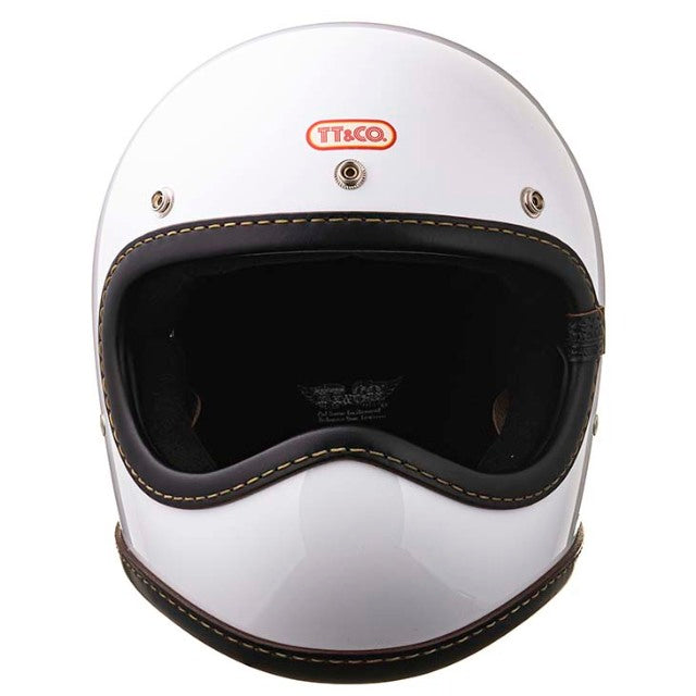 DOT TOECUTTER LEATHER RIM SHOT BLACK LEATHER WHITE