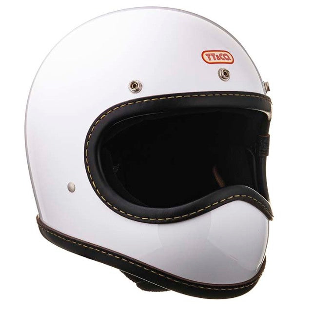DOT TOECUTTER LEATHER RIM SHOT BLACK LEATHER WHITE