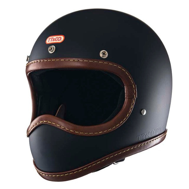 DOT TOECUTTER LEATHER RIM SHOT BROWN LEATHER MATTBLACK