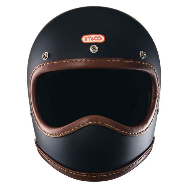 DOT TOECUTTER LEATHER RIM SHOT BROWN LEATHER MATTBLACK